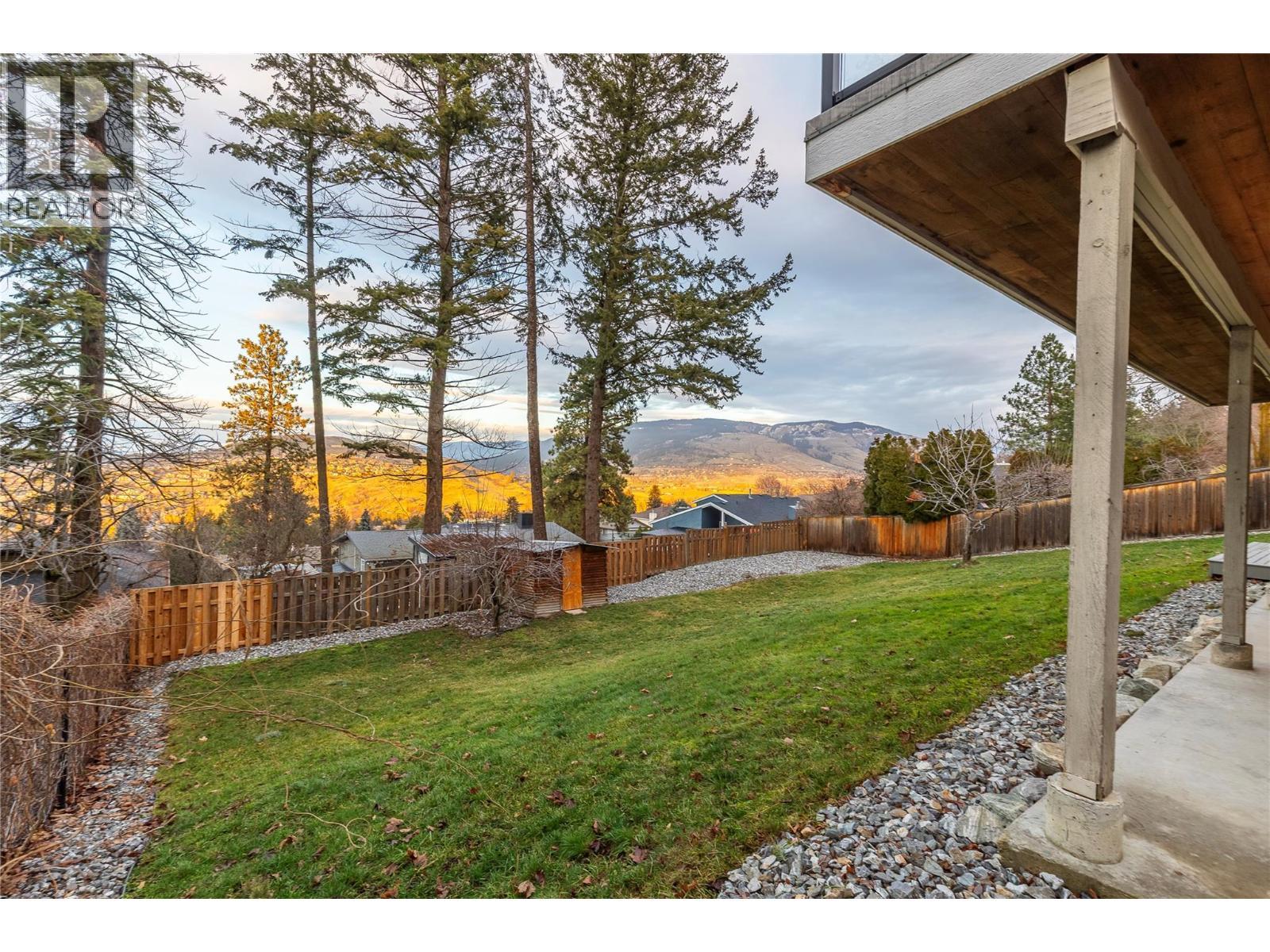 Views of the back yard - 11609 Upper Summit Drive, Coldstream, BC - Outdoor