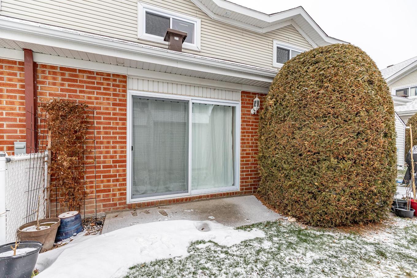 Backyard - 2-8510 Rue Ouimet, Brossard, QC - Outdoor With Exterior