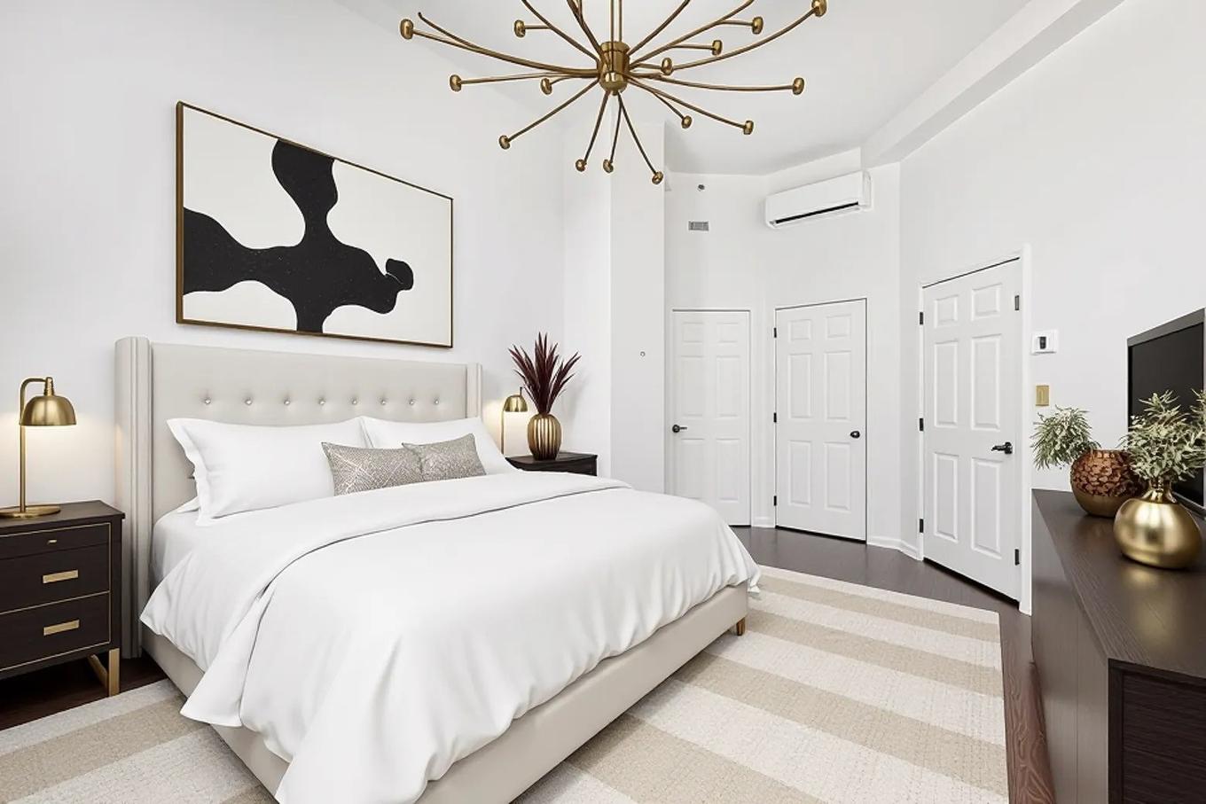 Primary bedroom - 1212-4975 Rue Jean-Talon O., Montréal (Côte-Des-Neiges/Notre-Dame-De-Grâce), QC - Indoor Photo Showing Bedroom