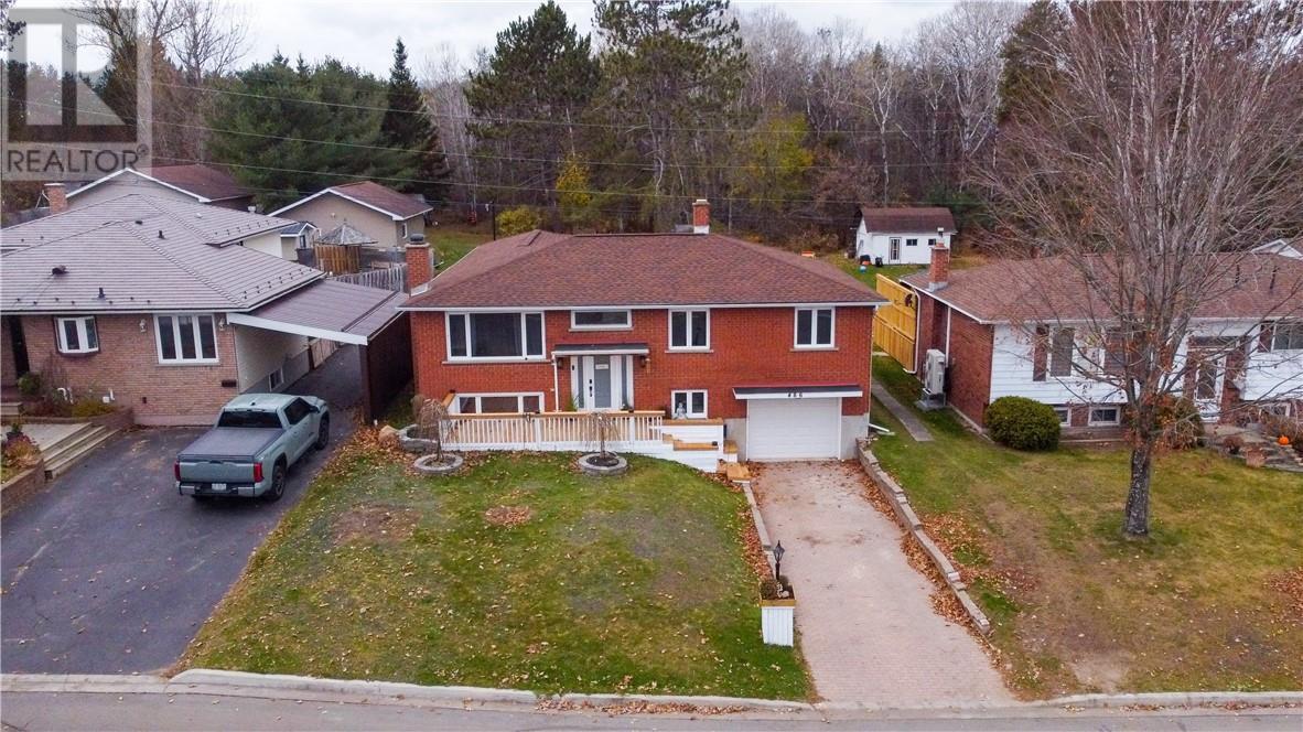 486 Bois, Espanola, ON - Outdoor With Deck Patio Veranda
