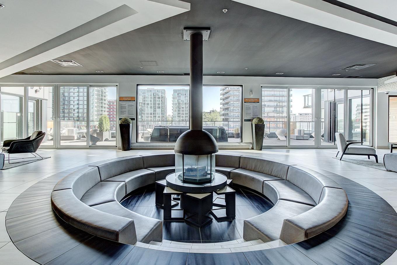 Salle communautaire - 1702-195 Rue Peel, Montréal (Le Sud-Ouest), QC - Indoor