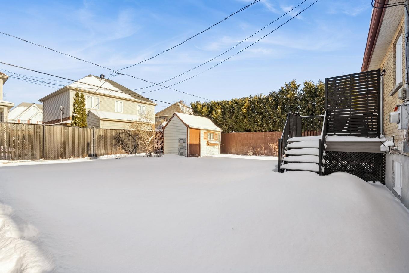 Backyard - 6896 Boul. Julien-Bouthillier, Longueuil (Saint-Hubert), QC - Outdoor