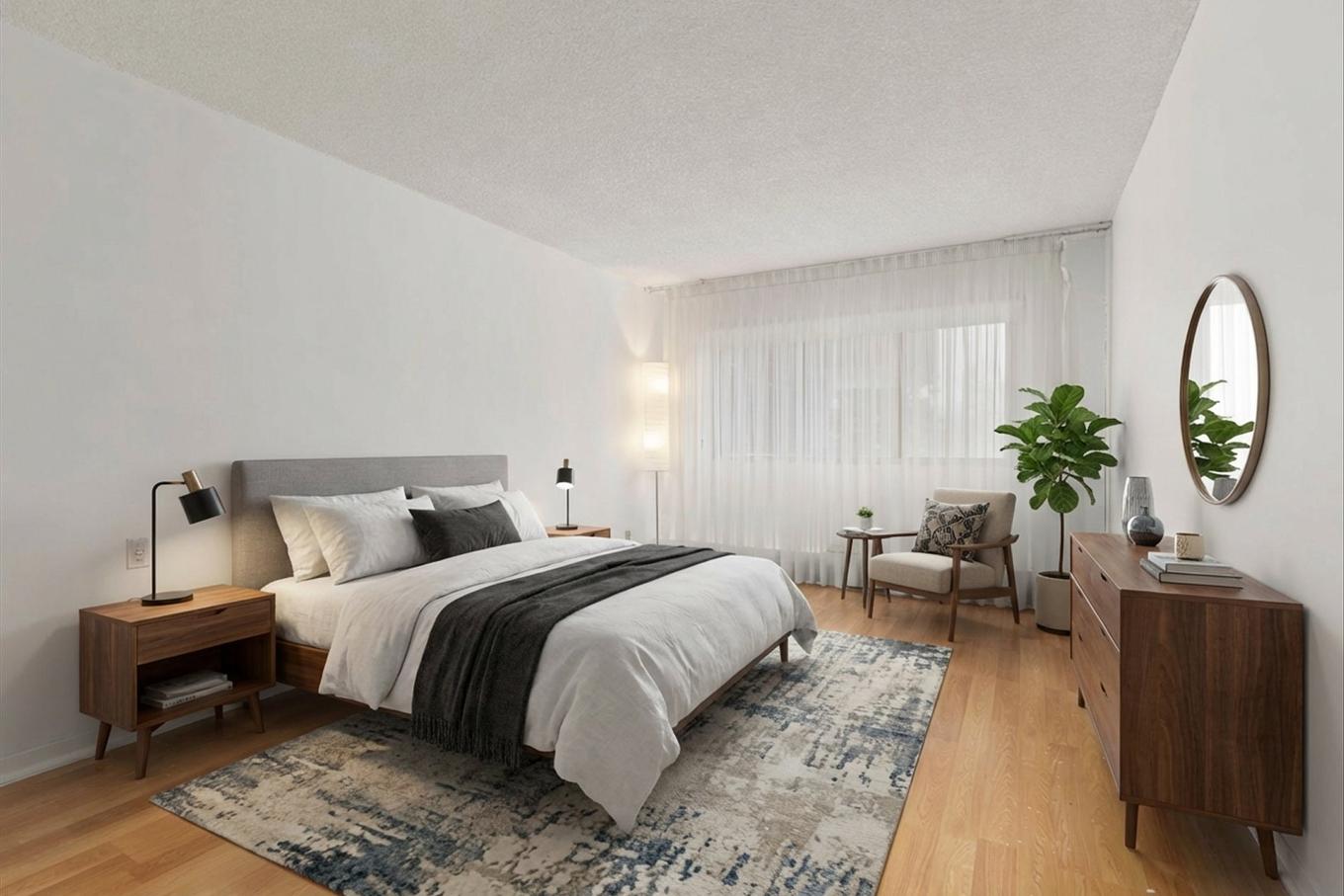 Chambre à coucher principale - 201-725 Place Fortier, Montréal (Saint-Laurent), QC - Indoor Photo Showing Bedroom