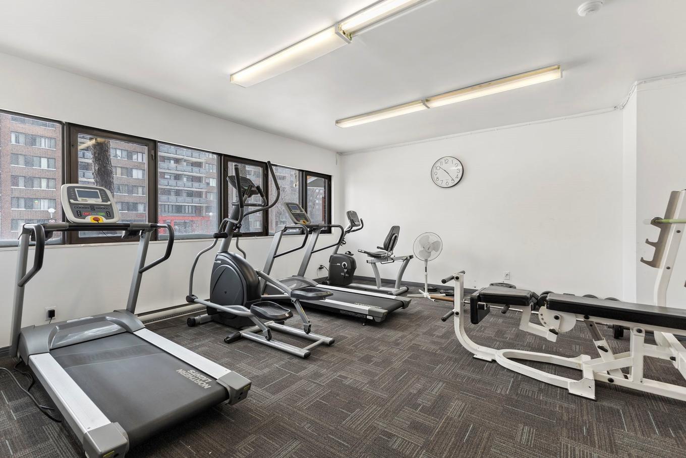 Salle d'exercice - 201-725 Place Fortier, Montréal (Saint-Laurent), QC - Indoor Photo Showing Gym Room