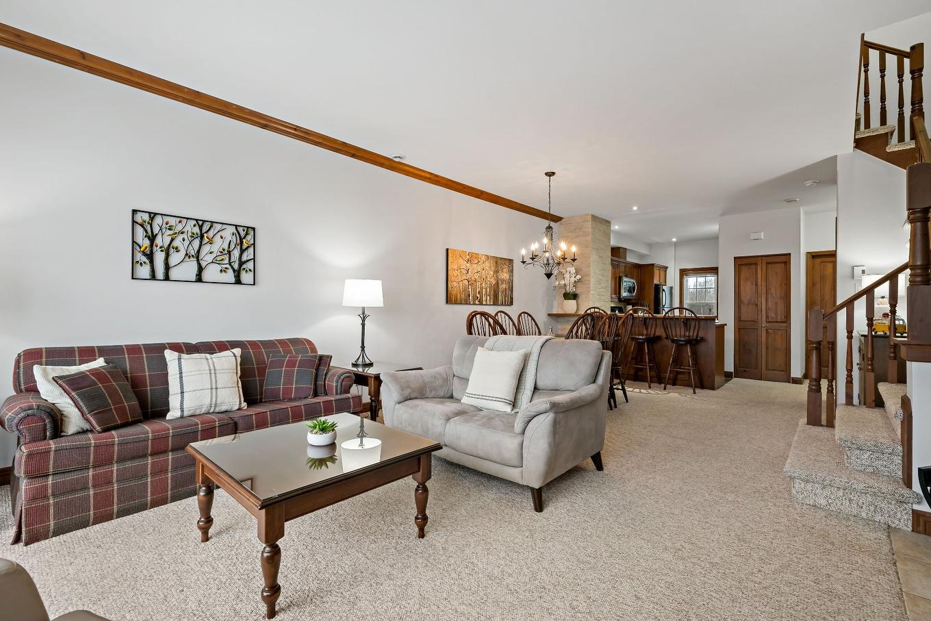 Salon - 5-185 Rue Du Mont-Plaisant, Mont-Tremblant, QC - Indoor Photo Showing Living Room
