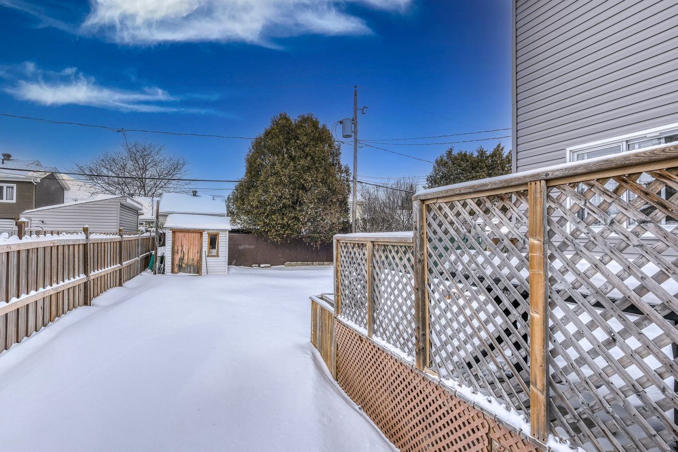 Backyard - 3691 Rue Jovette, Laval (Fabreville), QC - Outdoor