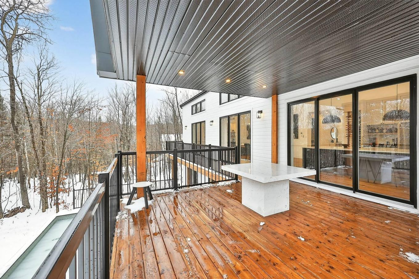 Terrasse - 62 Rue Monette, Saint-Hippolyte, QC - Outdoor With Deck Patio Veranda With Exterior