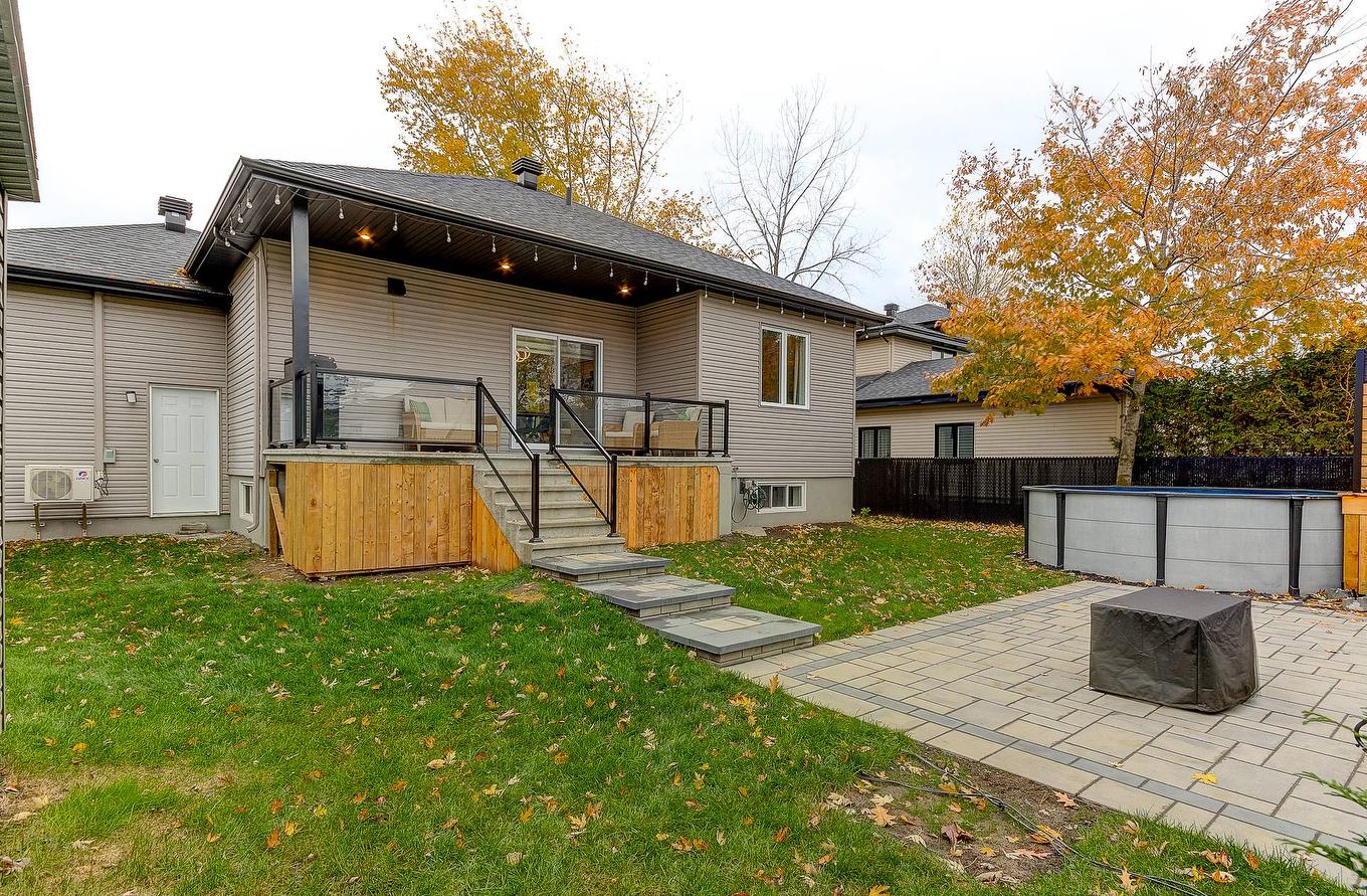 Back facade - 75 Rue Jules-Duval, Saint-Jean-Sur-Richelieu, QC - Outdoor With Deck Patio Veranda