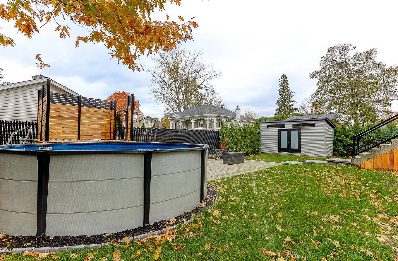 Pool - 75 Rue Jules-Duval, Saint-Jean-Sur-Richelieu, QC - Outdoor With Above Ground Pool