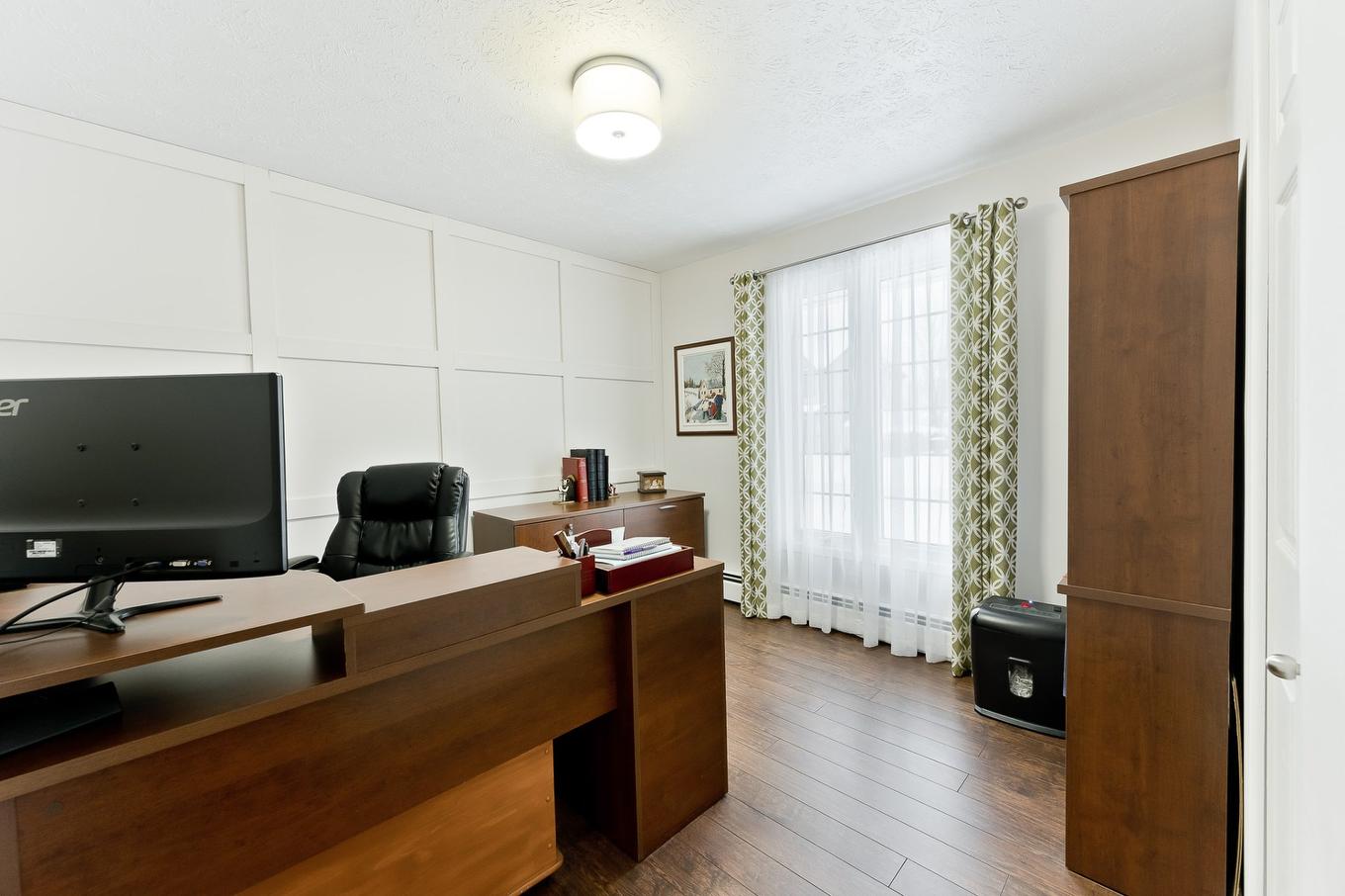 Chambre à coucher - 2186 Rue Normand, Sherbrooke (Fleurimont), QC - Indoor Photo Showing Office