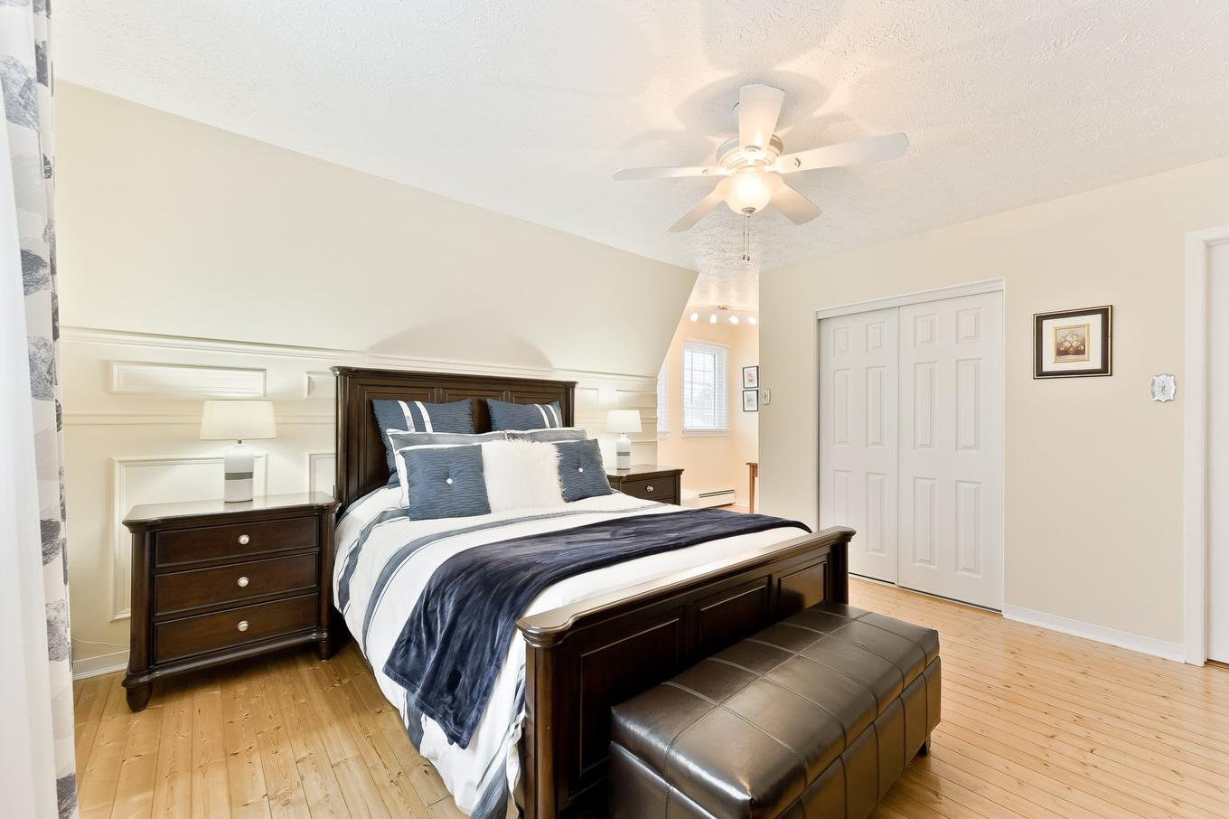 Chambre à coucher principale - 2186 Rue Normand, Sherbrooke (Fleurimont), QC - Indoor Photo Showing Bedroom