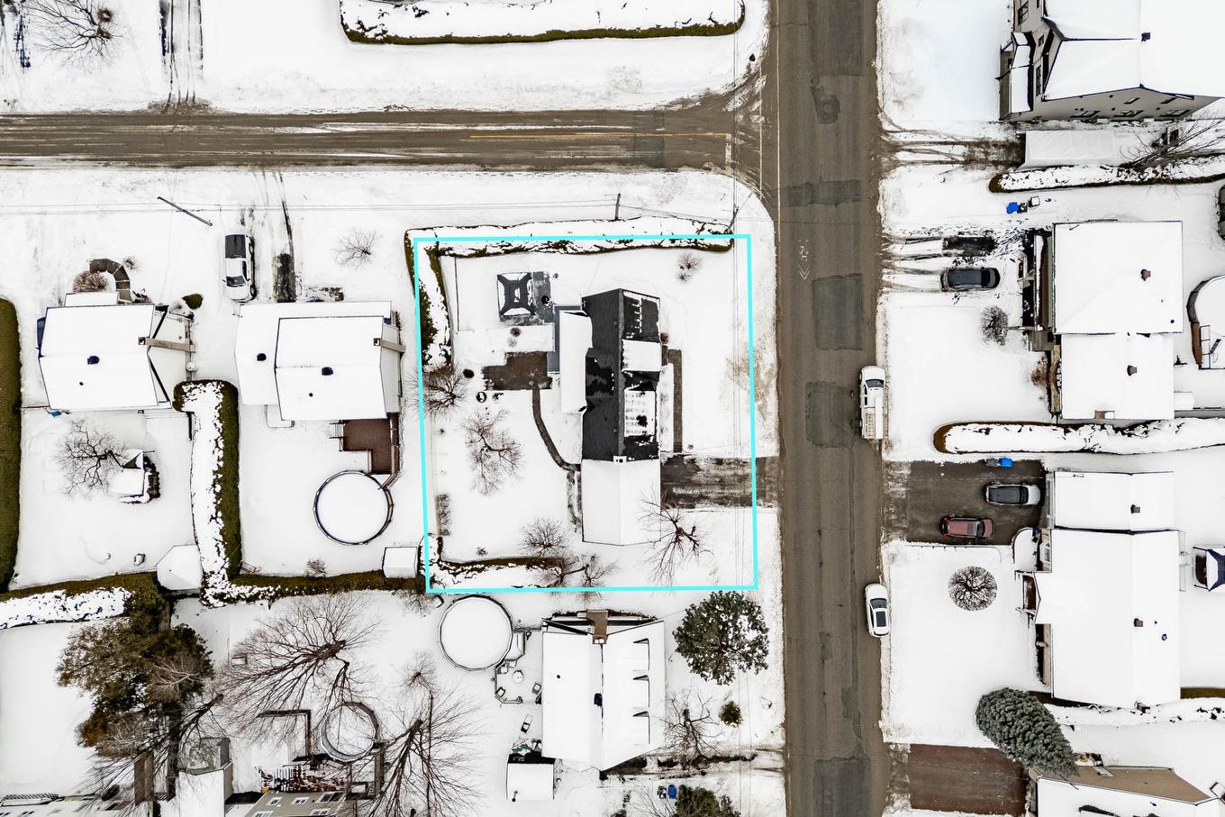 Photo aérienne - 2186 Rue Normand, Sherbrooke (Fleurimont), QC -