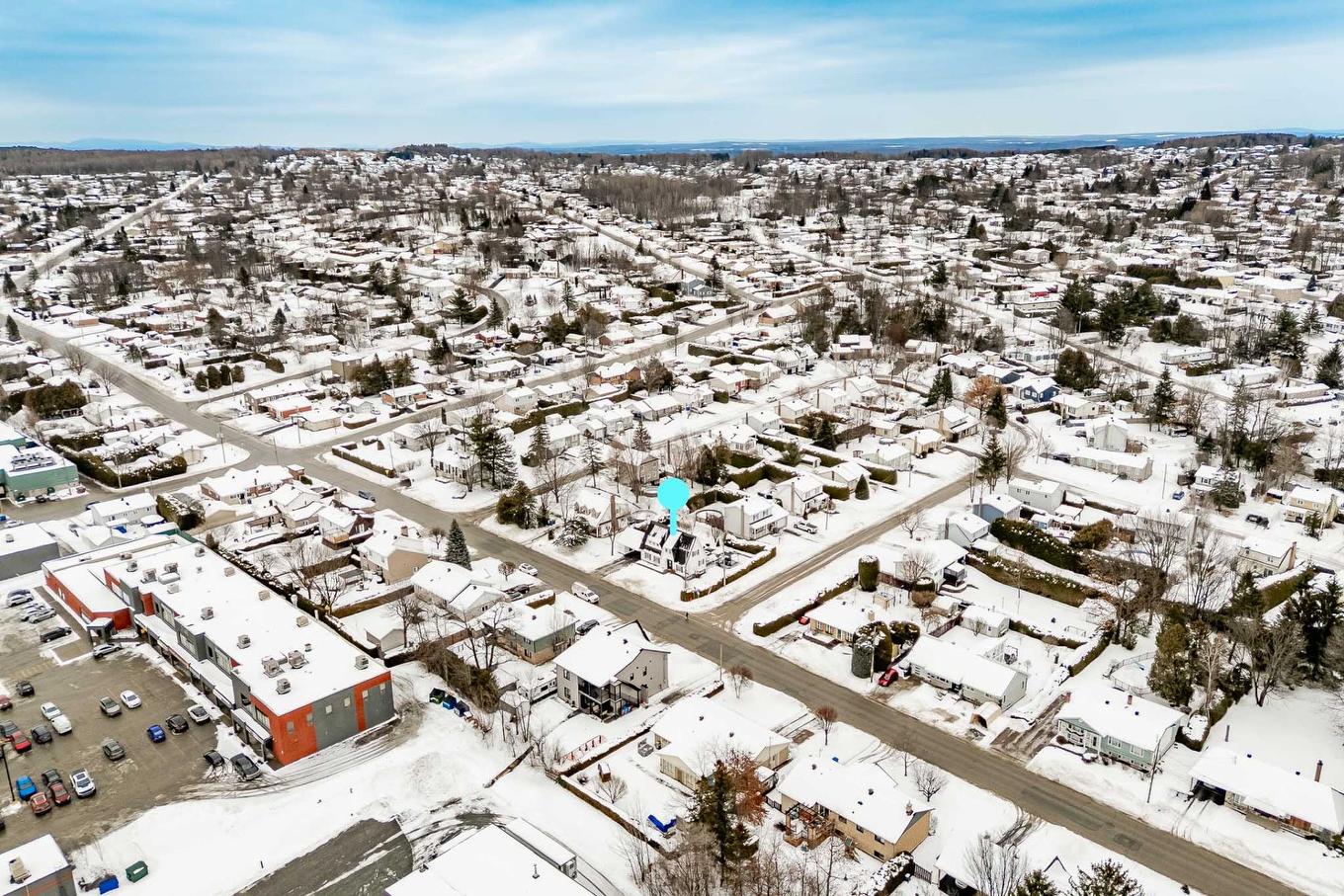 Photo aérienne - 2186 Rue Normand, Sherbrooke (Fleurimont), QC - Outdoor With View