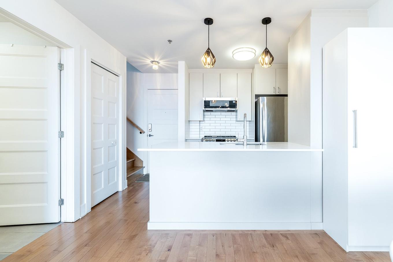 Cuisine - 402-3950 Rue Sherbrooke E., Montréal (Mercier/Hochelaga-Maisonneuve), QC - Indoor Photo Showing Kitchen