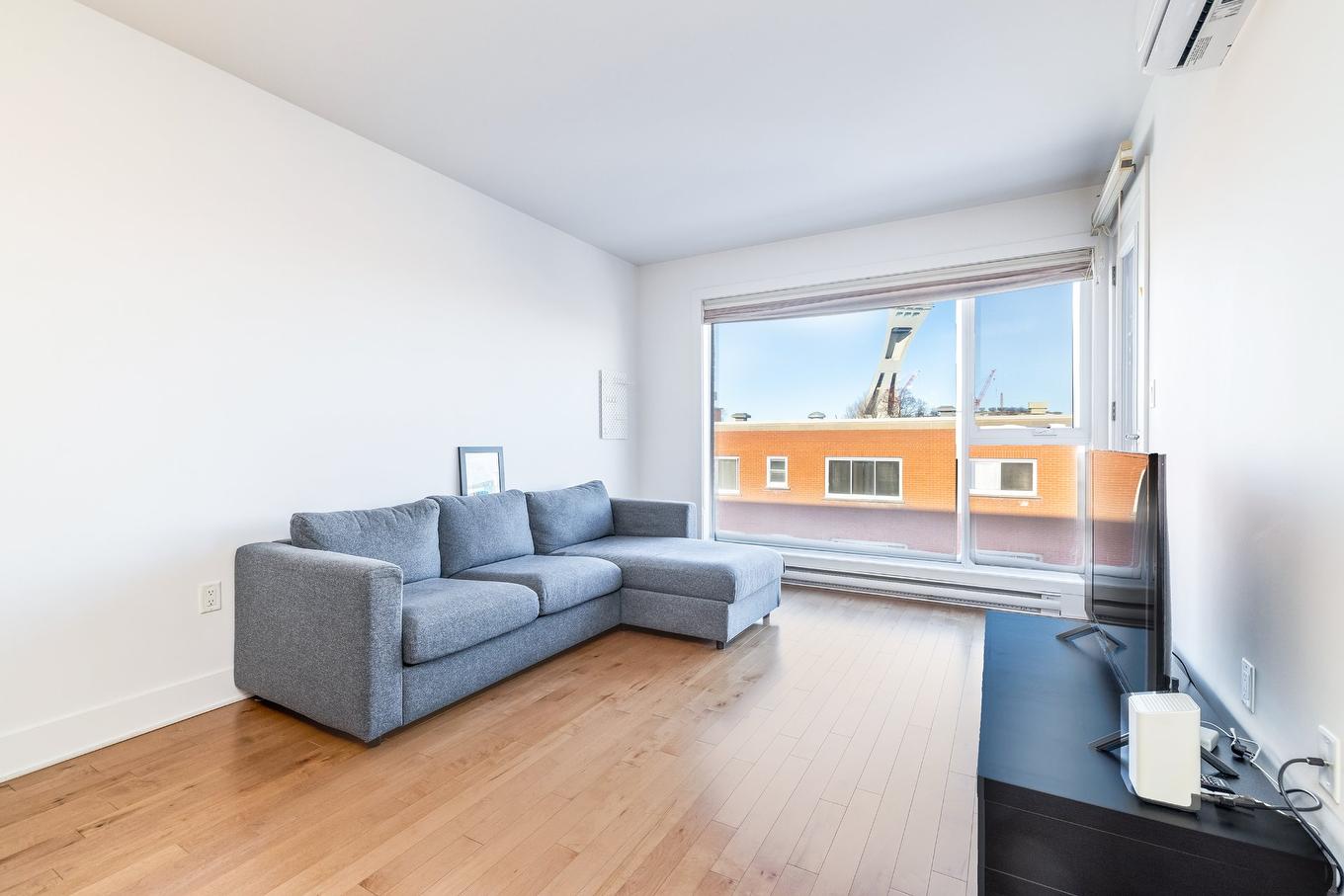 Salon - 402-3950 Rue Sherbrooke E., Montréal (Mercier/Hochelaga-Maisonneuve), QC - Indoor Photo Showing Living Room