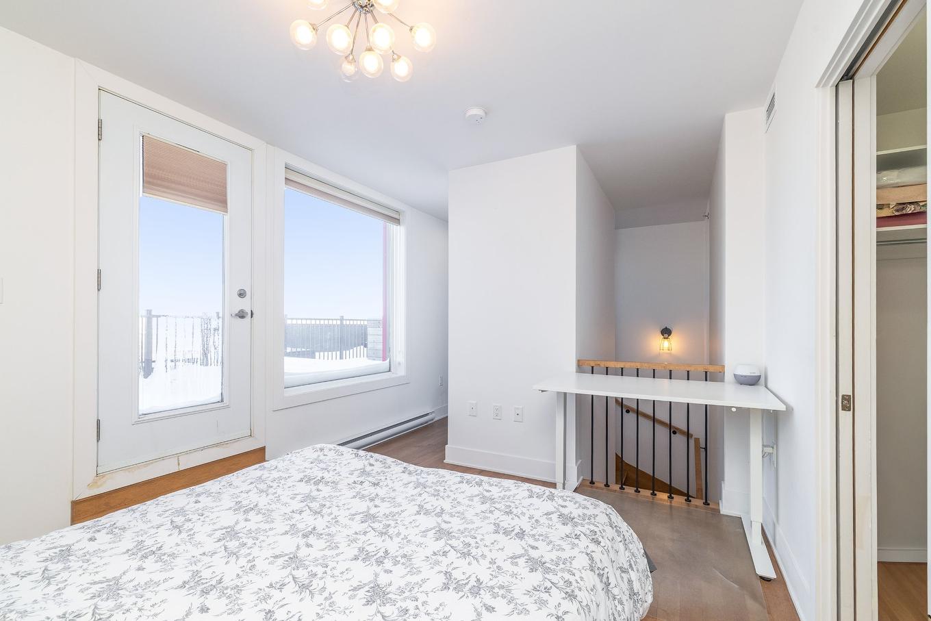 Chambre à coucher principale - 402-3950 Rue Sherbrooke E., Montréal (Mercier/Hochelaga-Maisonneuve), QC - Indoor Photo Showing Bedroom