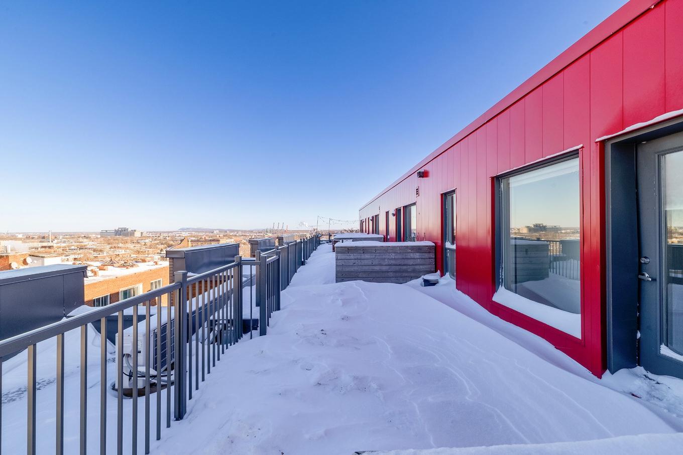 Terrasse - 402-3950 Rue Sherbrooke E., Montréal (Mercier/Hochelaga-Maisonneuve), QC - Outdoor With Balcony With Exterior