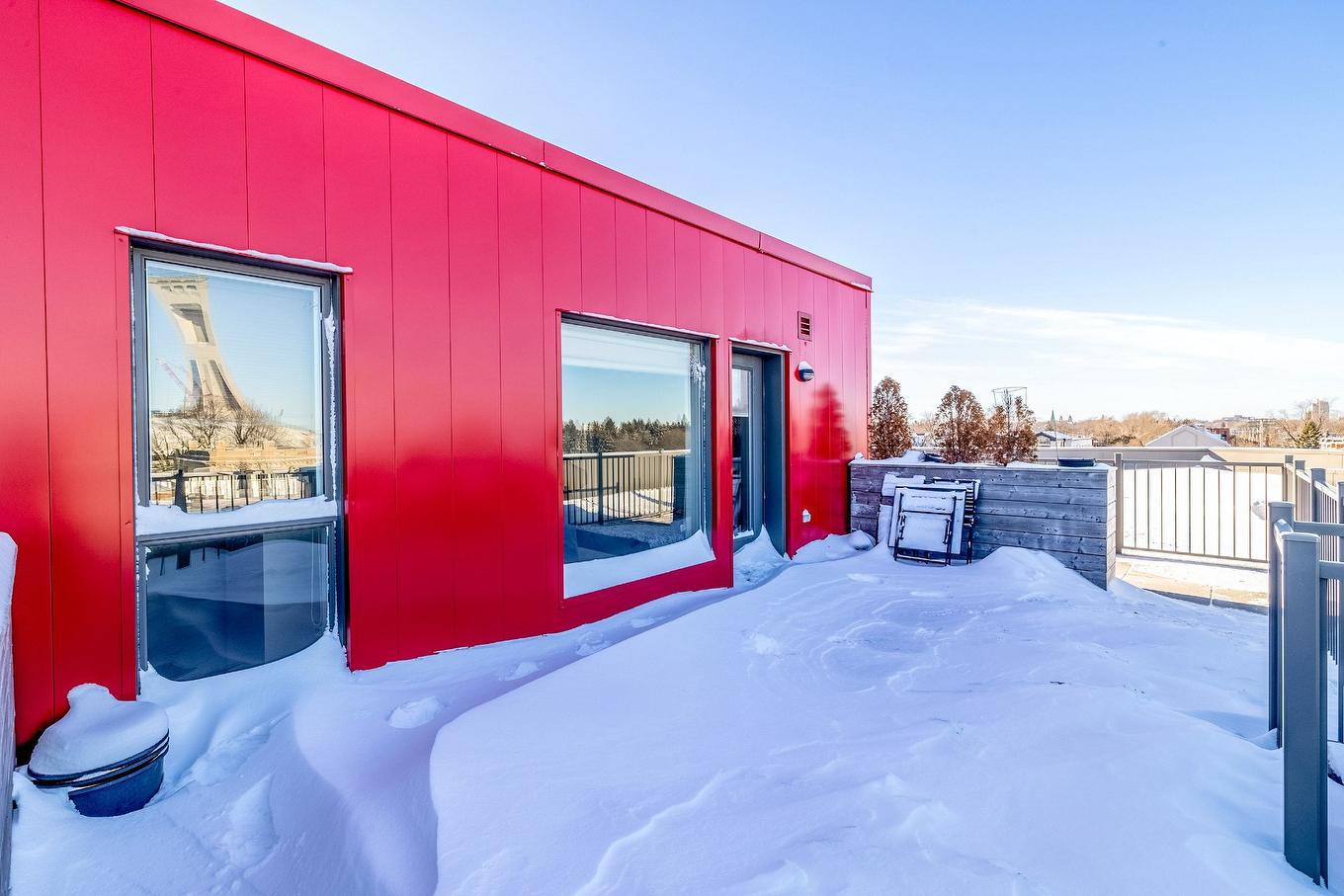 Terrasse - 402-3950 Rue Sherbrooke E., Montréal (Mercier/Hochelaga-Maisonneuve), QC - Outdoor With Exterior