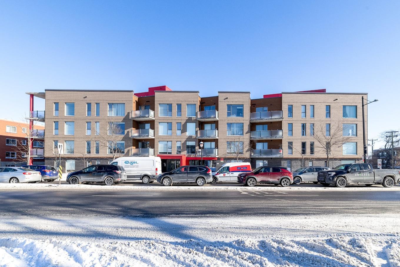 Façade - 402-3950 Rue Sherbrooke E., Montréal (Mercier/Hochelaga-Maisonneuve), QC - Outdoor With Balcony With Facade