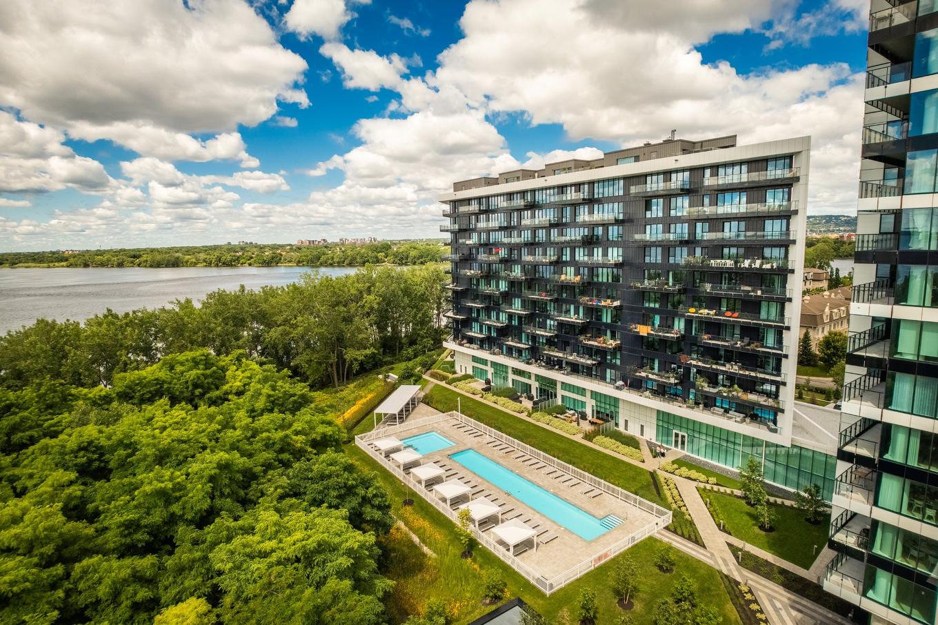 Back facade - 910-900 Rue André-Prévost, Montréal (Verdun/Île-Des-Soeurs), QC - Outdoor With Body Of Water With View