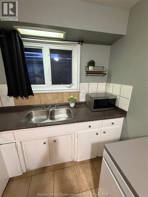 721 Devonshire Road, Windsor, ON - Indoor Photo Showing Kitchen With Double Sink