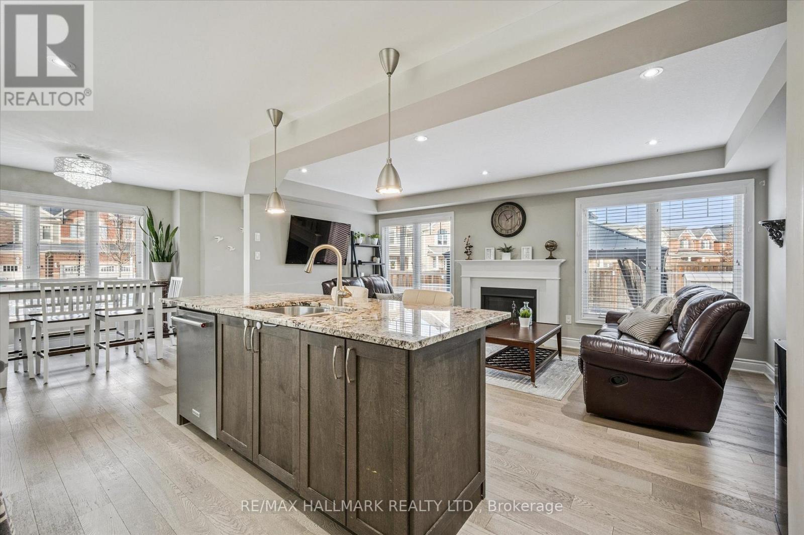 226 Amand Drive, Kitchener, ON - Indoor With Fireplace