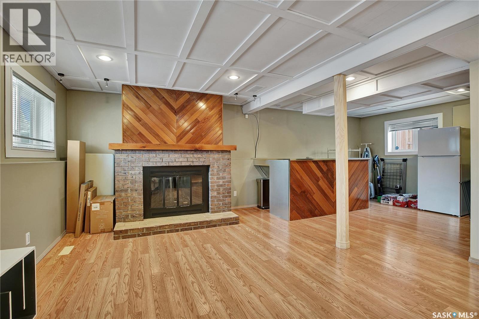 534 David Knight Way, Saskatoon, SK - Indoor With Fireplace