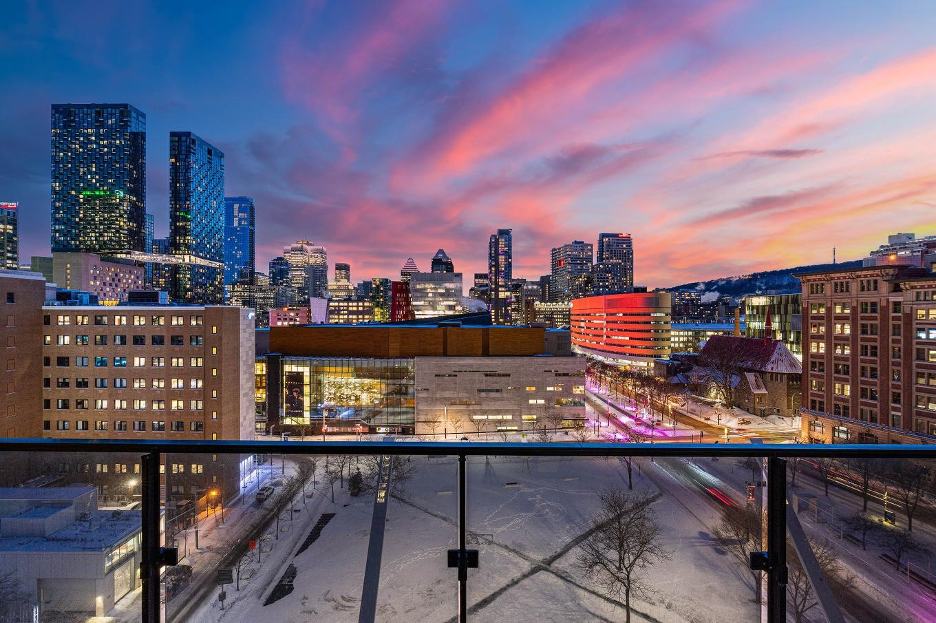 Balcon - 1223-1 Boul. De Maisonneuve O., Montréal (Ville-Marie), QC - Outdoor With Balcony With View