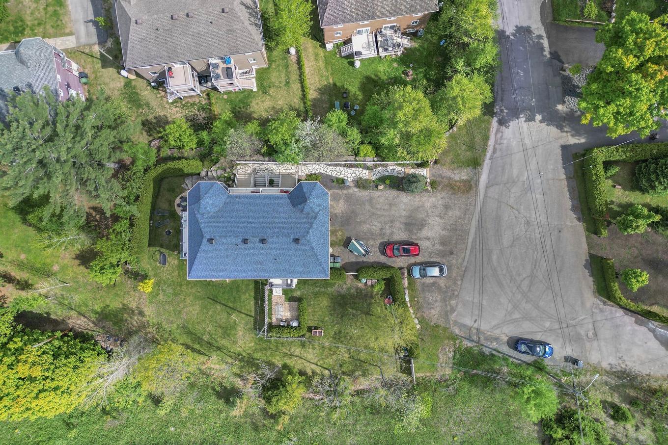 Aerial photo - 17 Av. Des Érables, Saint-Sauveur, QC - Outdoor With View