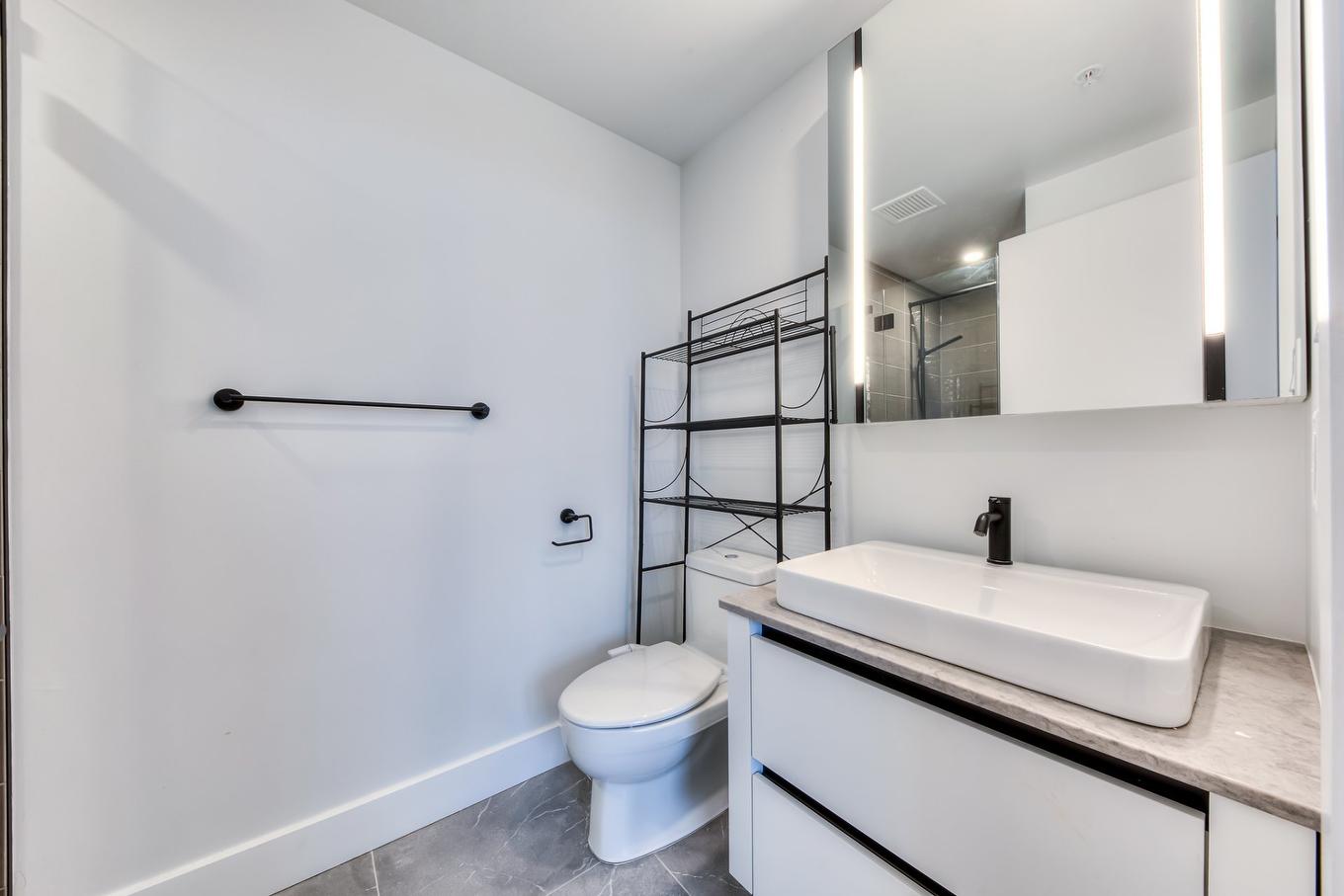 Salle de bains attenante à la CCP - 2807-720 Rue St-Jacques, Montréal (Ville-Marie), QC - Indoor Photo Showing Bathroom