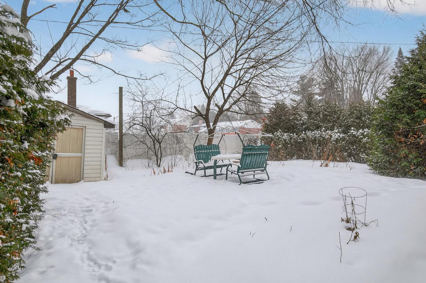 Backyard - 18 Rue Legault, Gatineau (Hull), QC - Outdoor