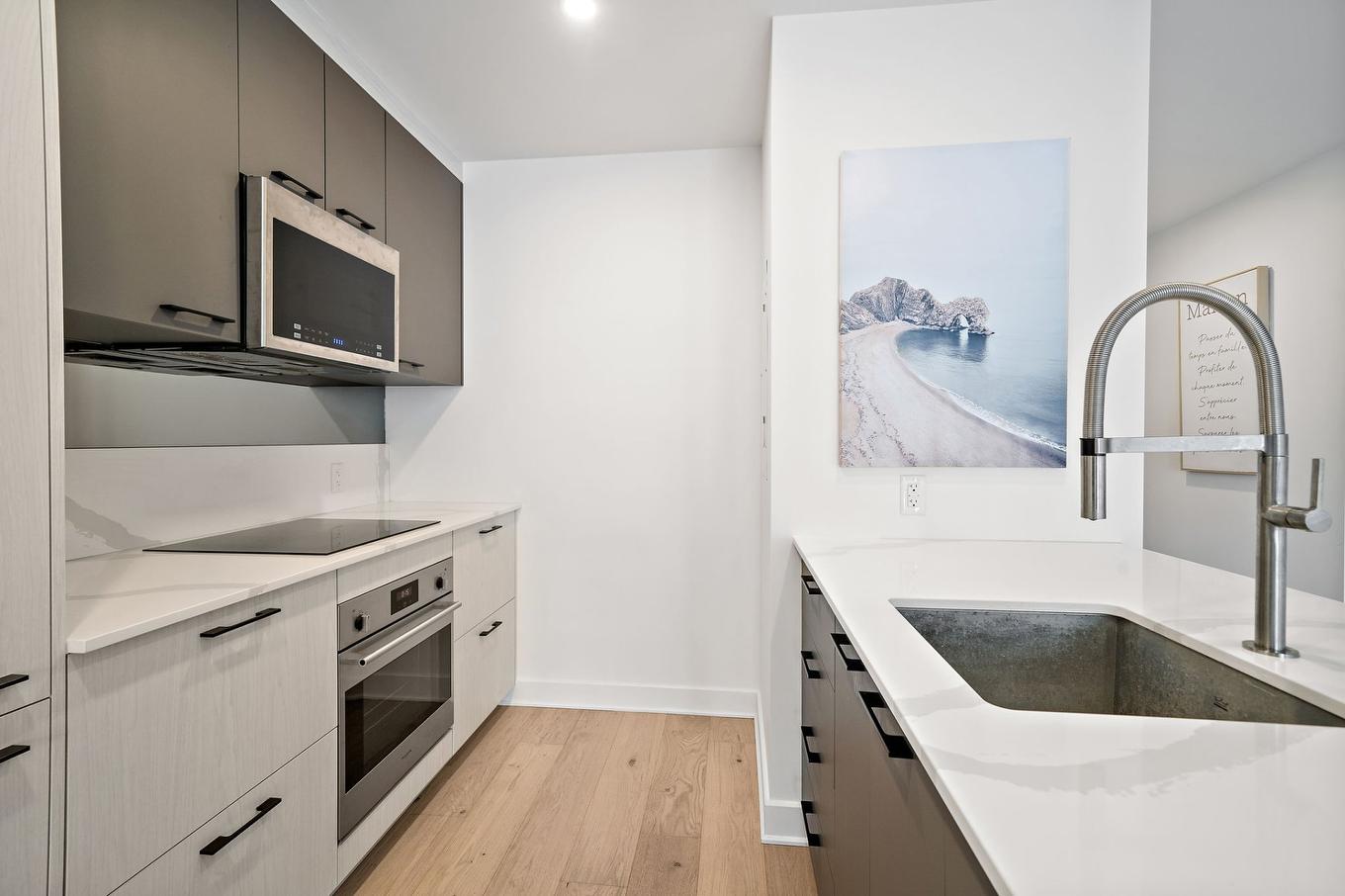 Kitchen - 615-1575 Rue Gareau, Montréal (Ville-Marie), QC - Indoor Photo Showing Kitchen