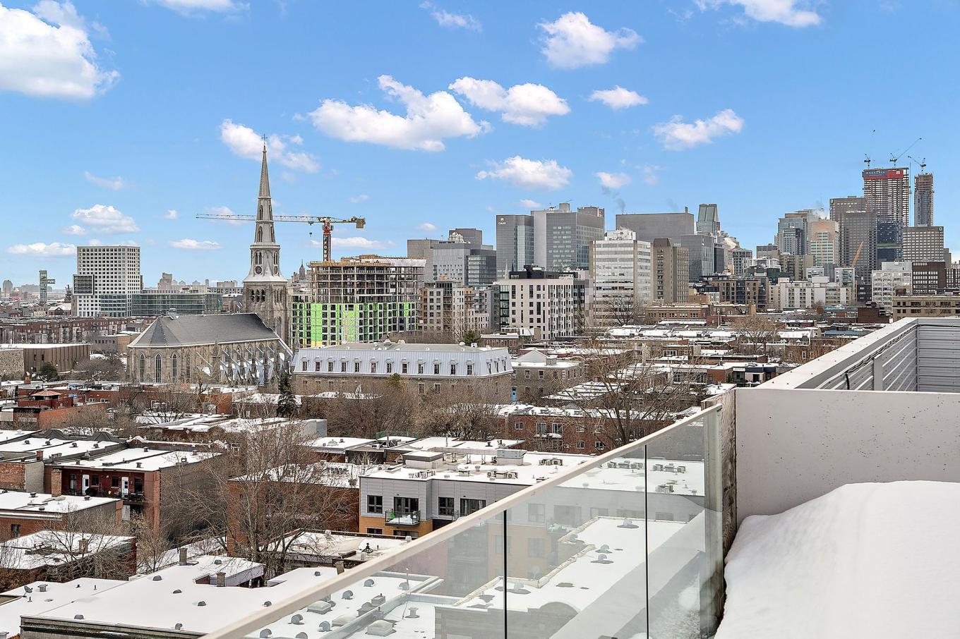 Overall view - 615-1575 Rue Gareau, Montréal (Ville-Marie), QC - Outdoor With View