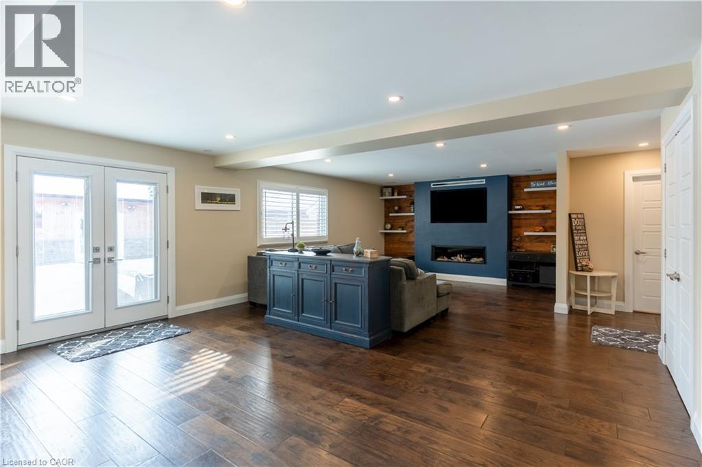 569 Rosseau Road, Hamilton, ON - Indoor With Fireplace