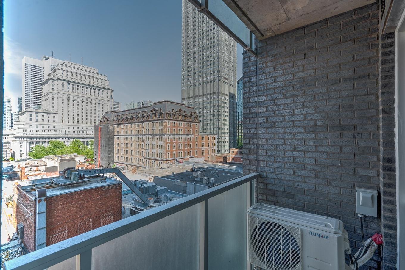 Balcony - 607-1211 Rue Drummond, Montréal (Ville-Marie), QC - Outdoor