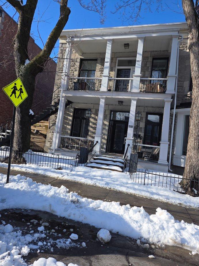 Frontage - A-4869 Rue La Fontaine, Montréal (Mercier/Hochelaga-Maisonneuve), QC - Outdoor