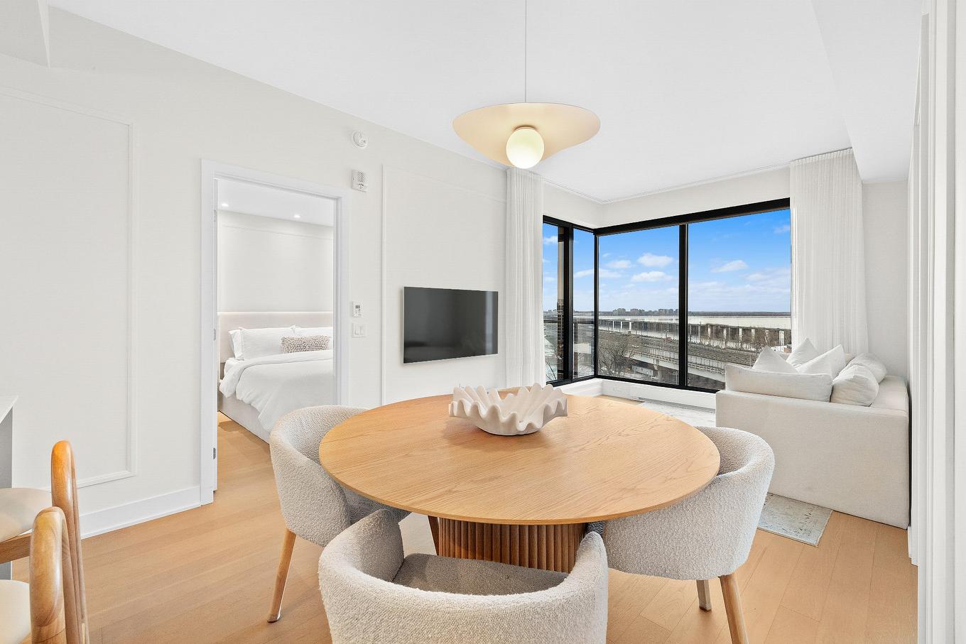 Dining room - 1005-399 Rue De La Rotonde, Montréal (Verdun/Île-Des-Soeurs), QC - Indoor Photo Showing Dining Room