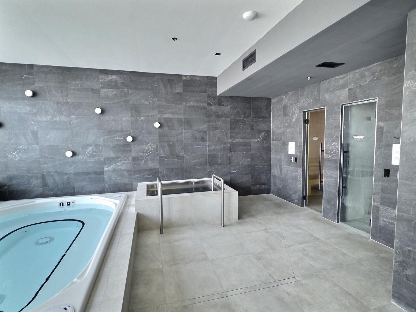 Hot tub - 1005-399 Rue De La Rotonde, Montréal (Verdun/Île-Des-Soeurs), QC - Indoor