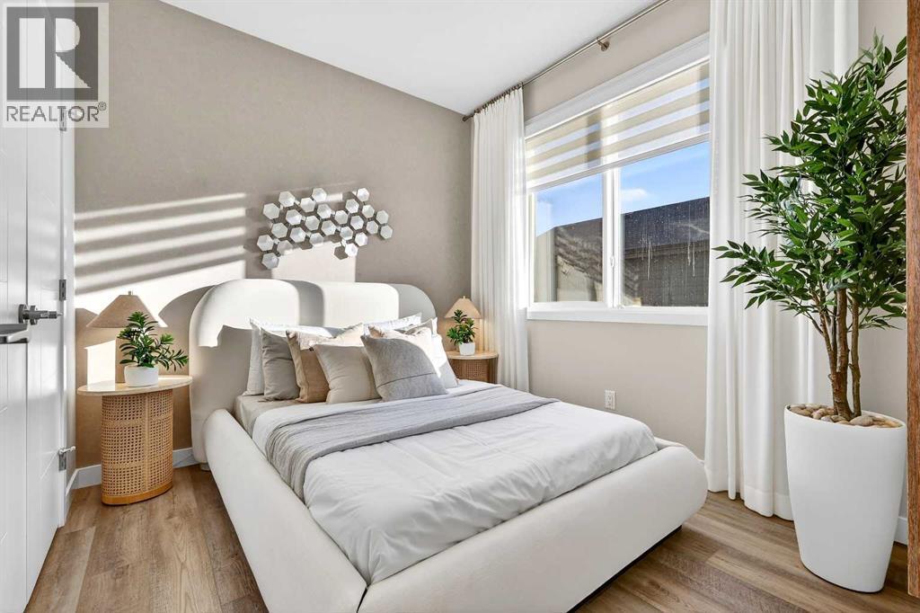 7079 Rangeview Avenue Se, Calgary, AB - Indoor Photo Showing Bedroom