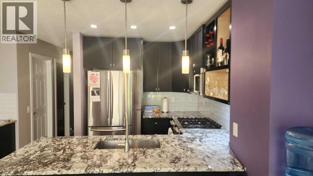 112 Martin Crossing Court Ne, Calgary, AB - Indoor Photo Showing Kitchen With Upgraded Kitchen