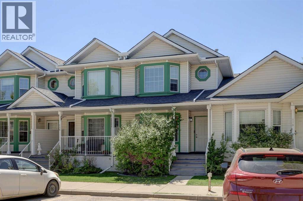 112 Martin Crossing Court Ne, Calgary, AB - Outdoor With Deck Patio Veranda With Facade