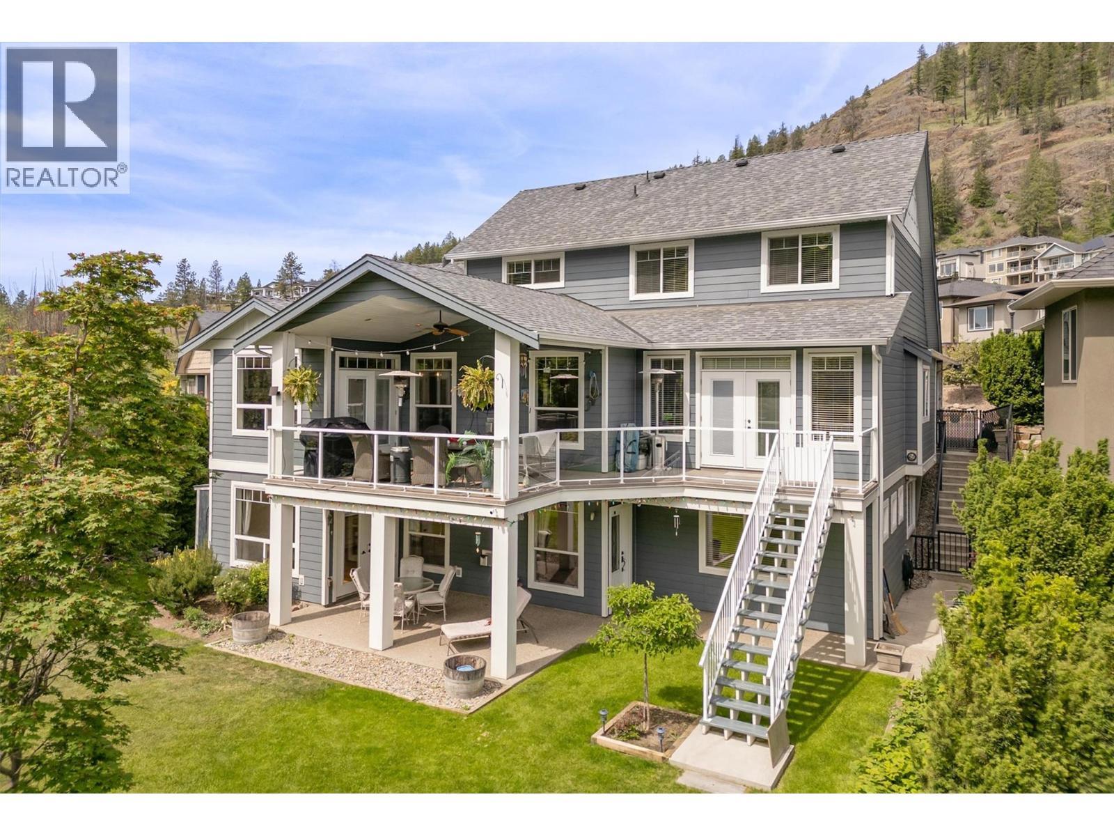 2423 Paramount Drive, West Kelowna, BC - Outdoor With Deck Patio Veranda