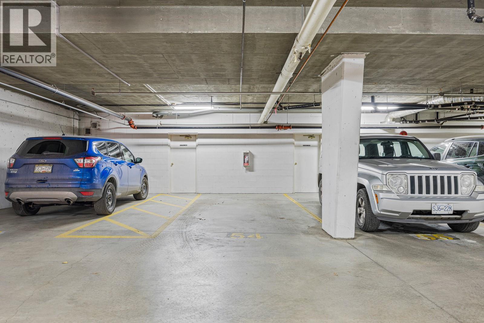 Parking Stall #59 - 555 Houghton Road Unit# 206, Kelowna, BC - Indoor Photo Showing Garage