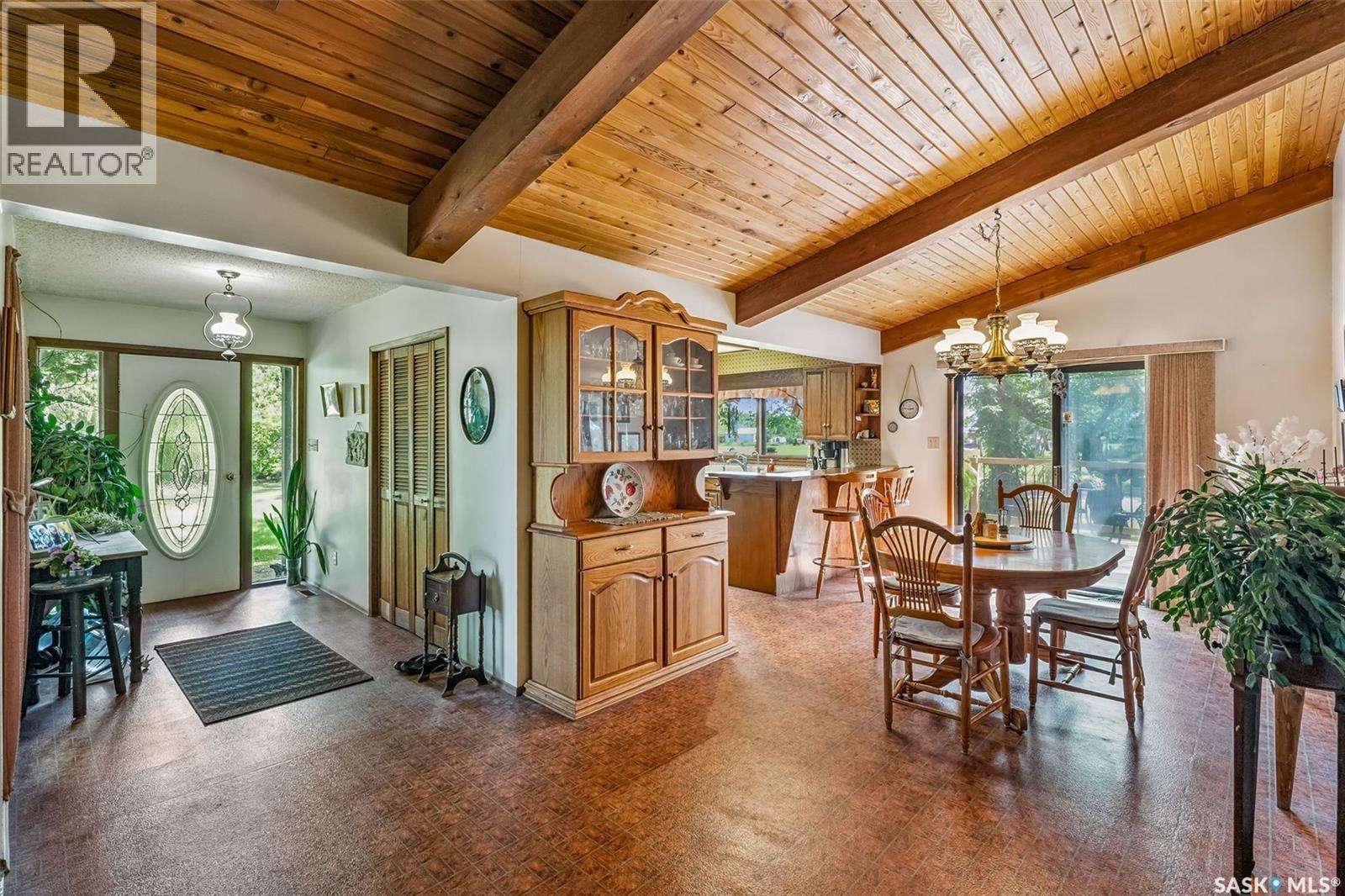 Norman And Maxine Gierl Yard Site, Leroy Rm No. 339, SK - Indoor Photo Showing Dining Room