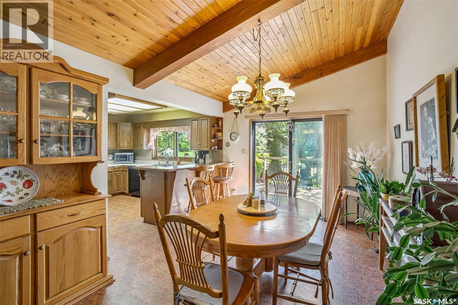 Norman And Maxine Gierl Yard Site, Leroy Rm No. 339, SK - Indoor Photo Showing Dining Room