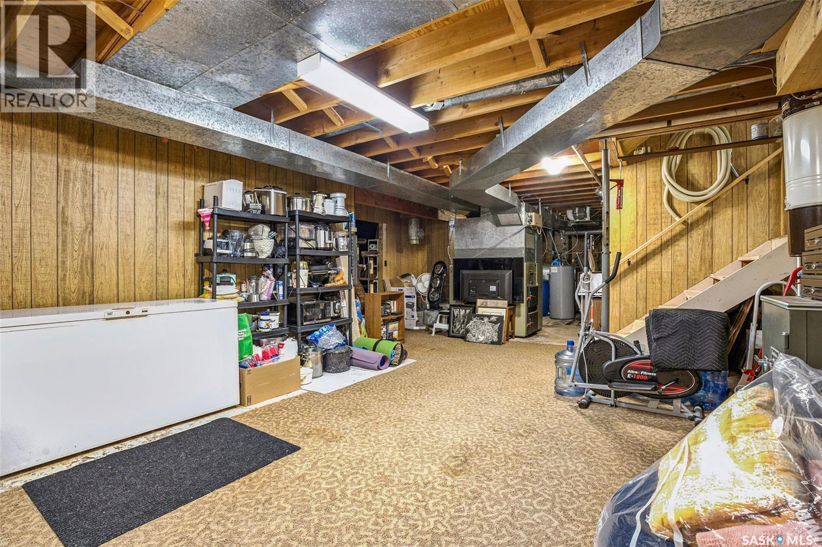 Norman And Maxine Gierl Yard Site, Leroy Rm No. 339, SK - Indoor Photo Showing Basement