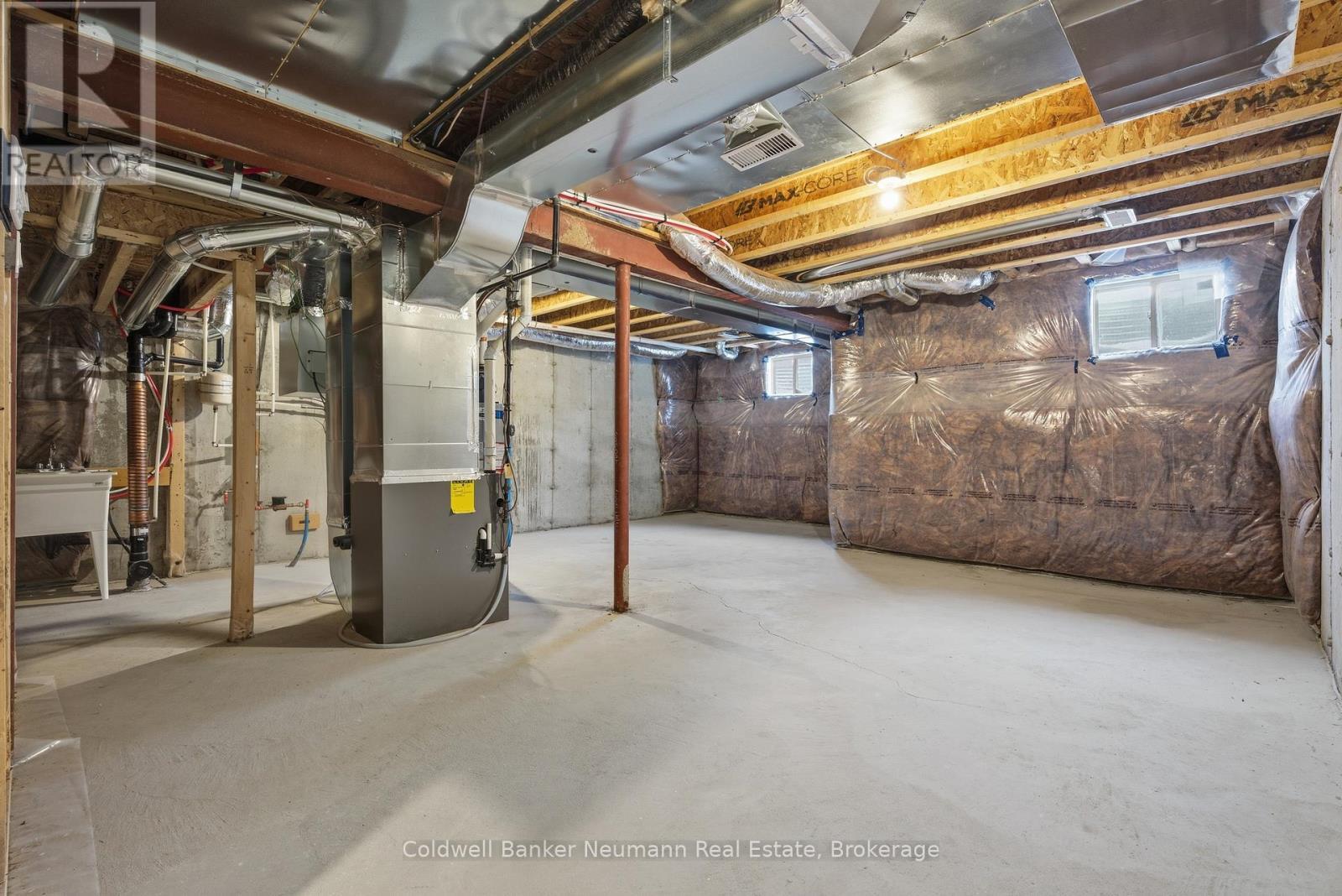 Unfinished Basement - 222 Histand Trail, Kitchener, ON - Indoor Photo Showing Basement