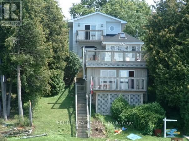 Rear Water Elevation - 460 - 5427 Young Street, Hamilton Township, ON - Outdoor With Deck Patio Veranda
