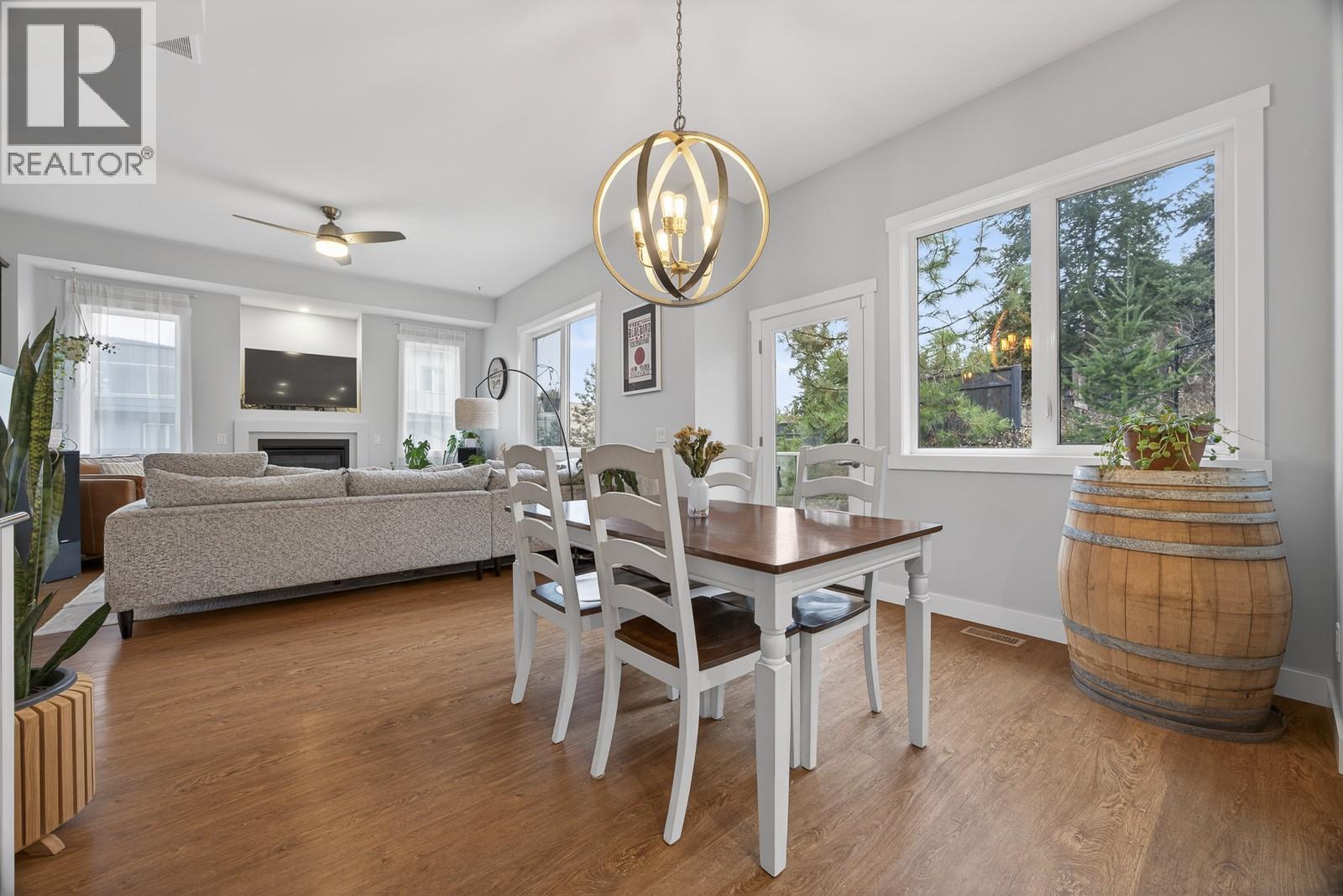 2893 Robinson Road Unit# 5, Lake Country, BC - Indoor Photo Showing Dining Room