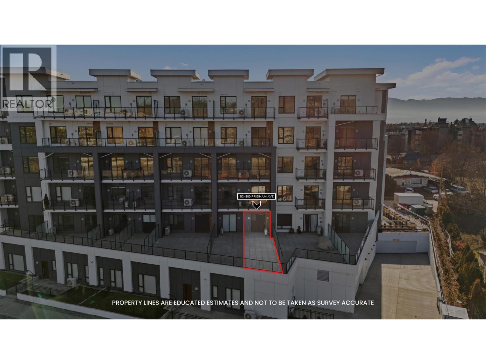 1380 Pridham Avenue Unit# 212, Kelowna, BC - Outdoor